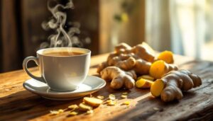 Pluspunten van warm water met gember 's ochtends: invloed op cholesterol en bloedsuiker