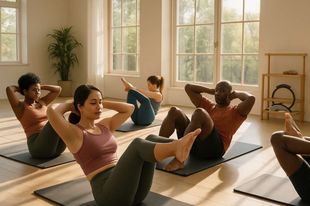 Pilates: 3 oefeningen die doeltreffend buikvet aanpakken en je taille slanker maken