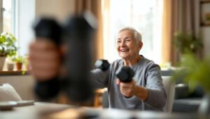 Eenvoudige oefeningen met dumbbells voor ouderen – makkelijk versterken en kracht terugwinnen