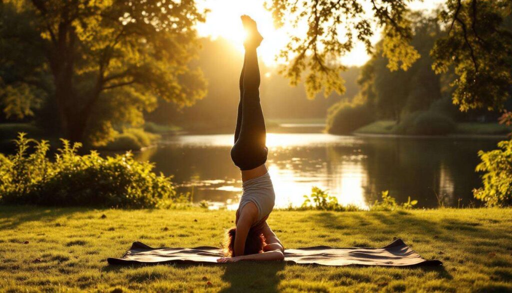 De wereld op z’n kop: de oefening die kracht en controle over je lichaam wakker maakt