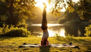 De wereld op z’n kop: de oefening die kracht en controle over je lichaam wakker maakt