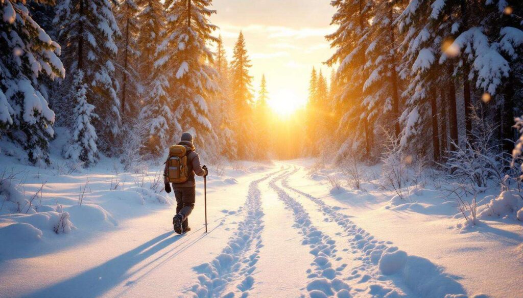 In de winter op het juiste moment wandelen zou veel belangrijker zijn dan het aantal stappen dat uw horloge aangeeft