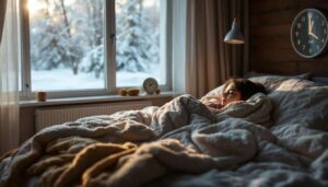 Een slaapspecialist legt uit waarom uw winterroutine uw herstel schaadt