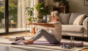 Stoeloefeningen na je 65e: deze 6-minuten training versterkt je core veiliger dan planken