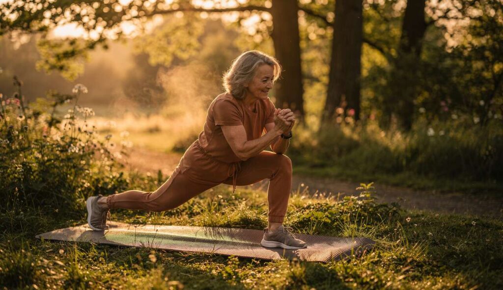 Vergeet de sportschool: 7 oefeningen met lichaamsgewicht die je overal kunt doen na je 55e