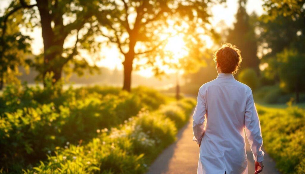 Een neuroloog van het Amsterdam UMC legt uit waarom wandelen in de ochtendzon je slaap verbetert