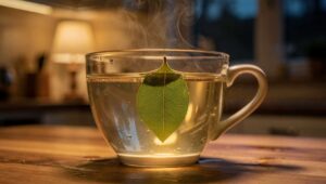 Een laurierblad in warm water voor het slapengaan, dit ontdekte ik na 14 dagen