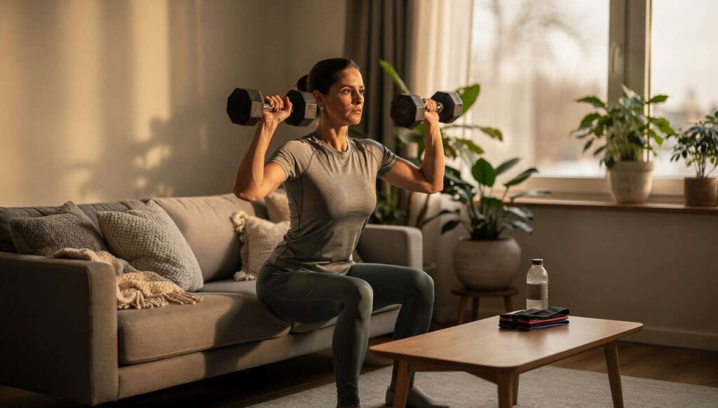Vergeet de sportschool: deze huiskameroefening bouwt evenveel spierkracht op als 10 sets