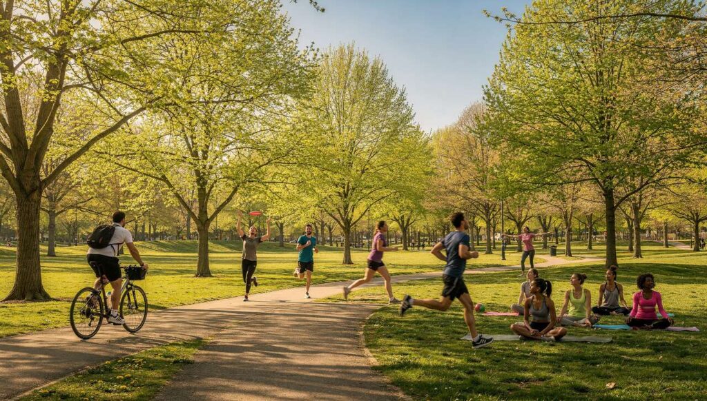 De lente begint op 20 maart: 5 buitensporten die je conditie sneller opbouwen dan de sportschool