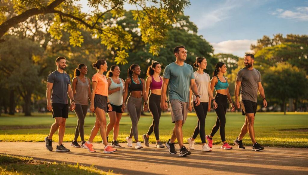 Waarom iedereen opeens aan de wandeltrend 'posture walking' doet