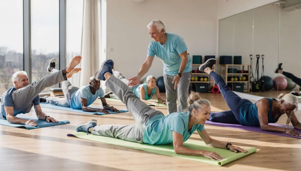 Gerichte Pilates-oefeningen vanaf 55 jaar helpen buikvet te verminderen