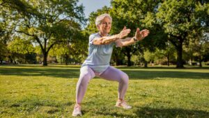 Vergeet de sportschool: 7 oefeningen met lichaamsgewicht die je overal kunt uitvoeren na je 55e