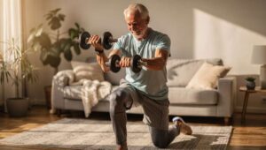 Niet de sportschool maar deze 5 oefeningen thuis versterken spierkracht na je 60e